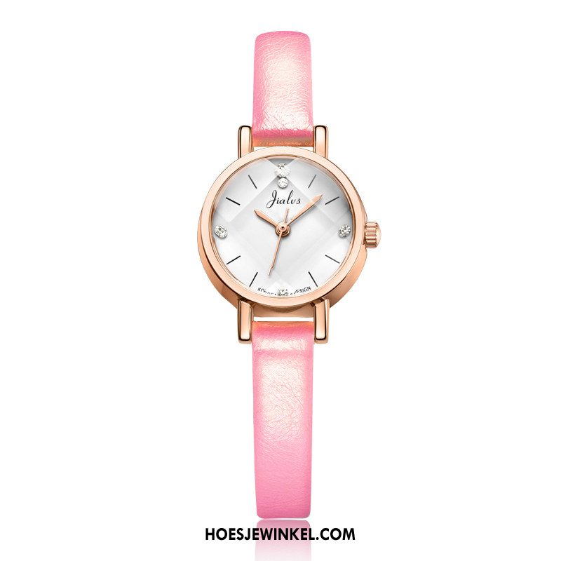 Horloges Dames Mini Student Eenvoudig, Horloges Casual Quartz Horloge