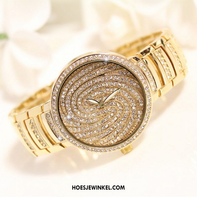 Horloges Dames Strass Casual Elegante, Horloges Vrouwen Horloge