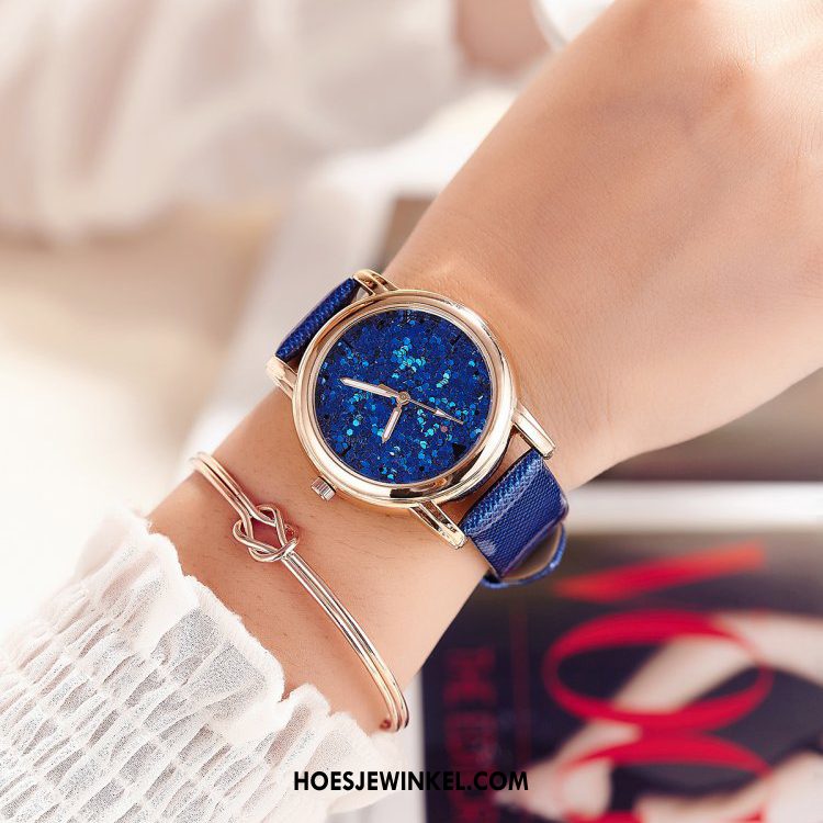 Horloges Dames Trend Eenvoudig Quartz Horloge, Horloges Elegante Student