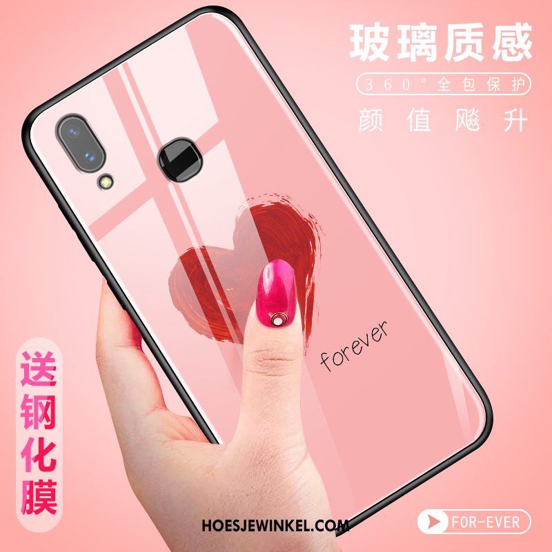 Huawei Nova 3 Hoesje Persoonlijk Rood Anti-fall, Huawei Nova 3 Hoesje Spotprent Hoes