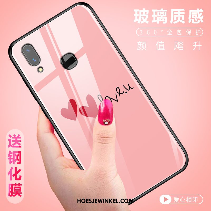 Huawei Nova 3 Hoesje Persoonlijk Rood Anti-fall, Huawei Nova 3 Hoesje Spotprent Hoes