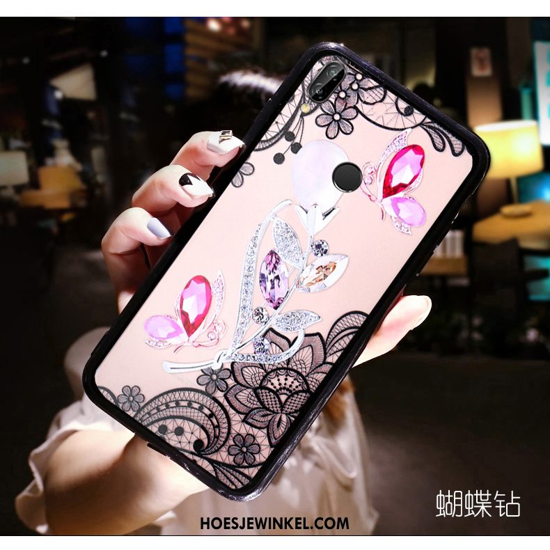 Huawei P20 Lite Hoesje Trend Roze Jeugd, Huawei P20 Lite Hoesje Mobiele Telefoon Nieuw