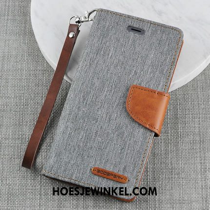 Huawei Y6 Pro 2017 Hoesje Folio All Inclusive Bescherming, Huawei Y6 Pro 2017 Hoesje Nieuw Leren Etui