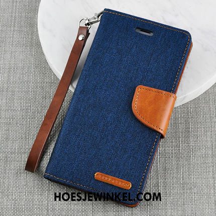 Huawei Y6 Pro 2017 Hoesje Folio All Inclusive Bescherming, Huawei Y6 Pro 2017 Hoesje Nieuw Leren Etui