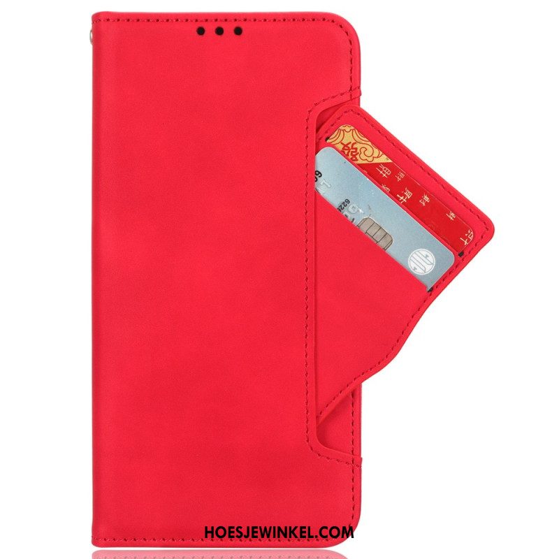 Leren Hoesje Oneplus 12 5g Multi-kaarten