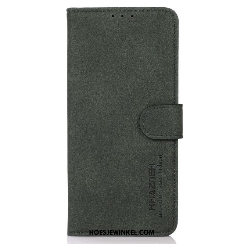 Leren Hoesje Oppo Reno 11 5g Khazneh Magnetische Portemonnee Bescherming Hoesje