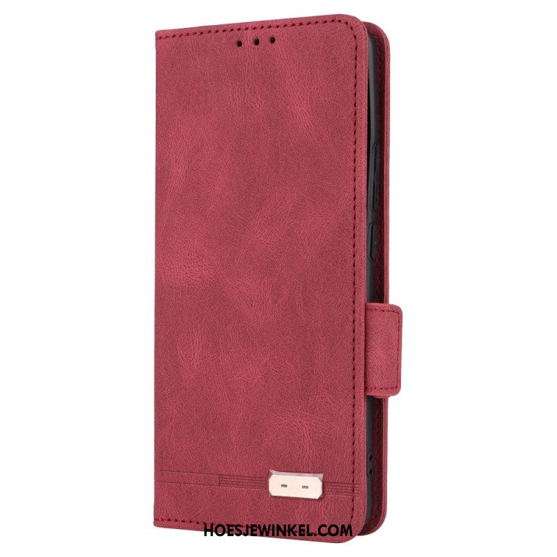 Leren Hoesje Oppo Reno 11 Pro 5g Vintagestijl Bescherming Hoesje