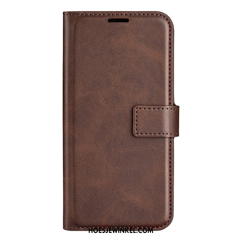 Leren Hoesje Oppo Reno 12 5g Leerstijl