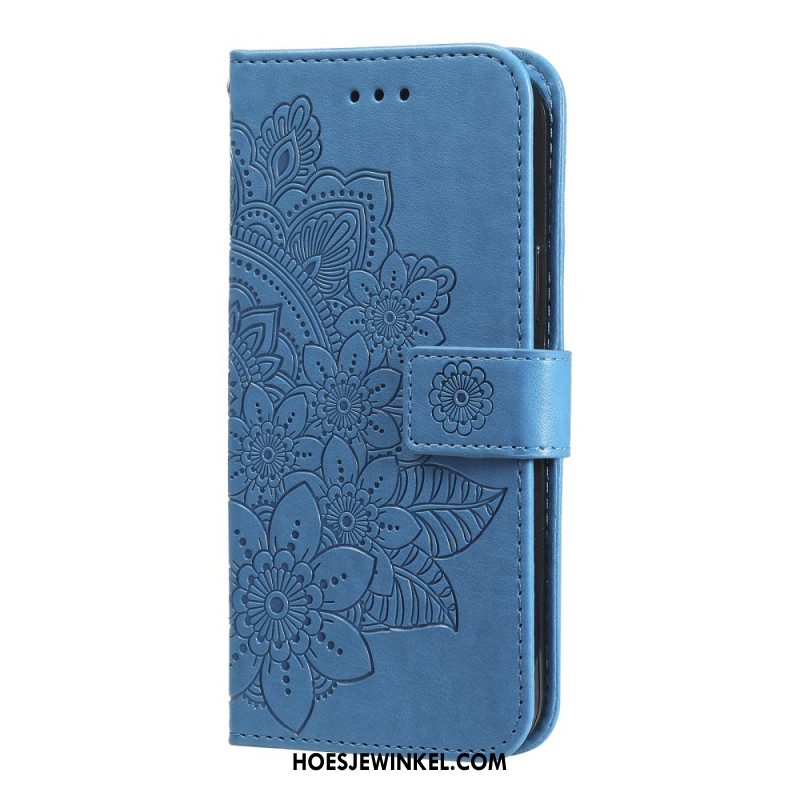 Leren Hoesje Oppo Reno 12f 5g Mandala-print Bescherming Hoesje