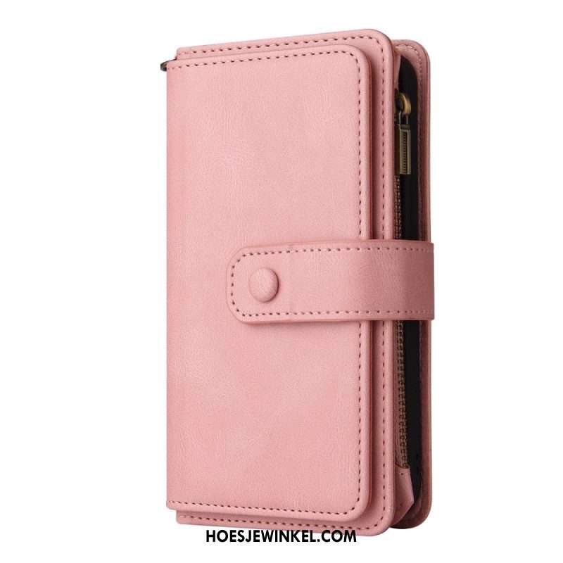 Leren Hoesje Oppo Reno 12f 5g Multifunctioneel Bescherming Hoesje