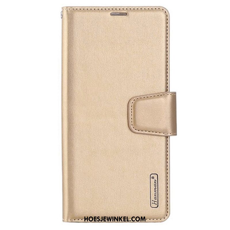 Leren Hoesje Samsung Galaxy S24 Plus 5g Molenserie Hanman Bescherming Hoesje