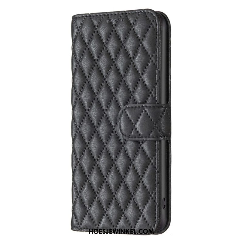 Leren Hoesje Samsung Galaxy S24 Ultra 5g Binfen Kleur Bescherming Hoesje