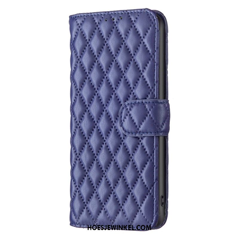 Leren Hoesje Samsung Galaxy S24 Ultra 5g Binfen Kleur Bescherming Hoesje