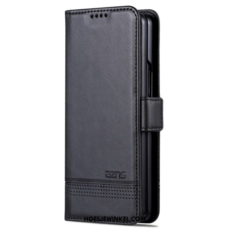 Leren Hoesje Samsung Galaxy Z Fold 6 Azns Bescherming Hoesje