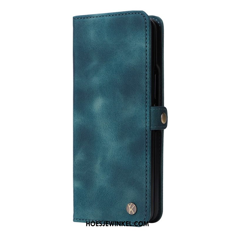 Leren Hoesje Samsung Galaxy Z Fold 6 Vintage Yikatu