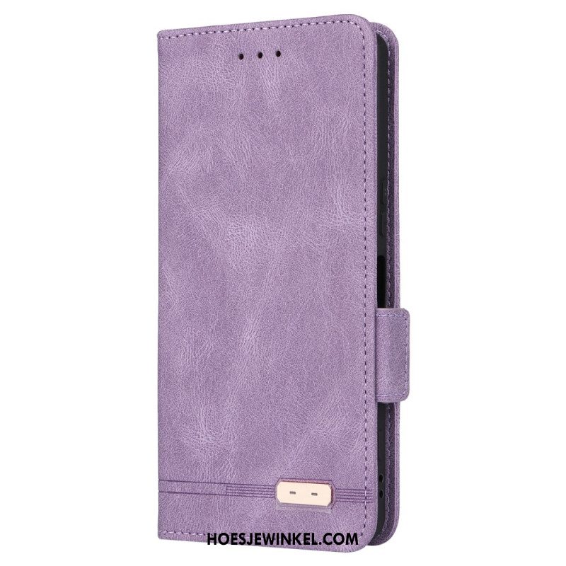 Leren Hoesje Sony Xperia 1 Vi Retro Lederen Stijl