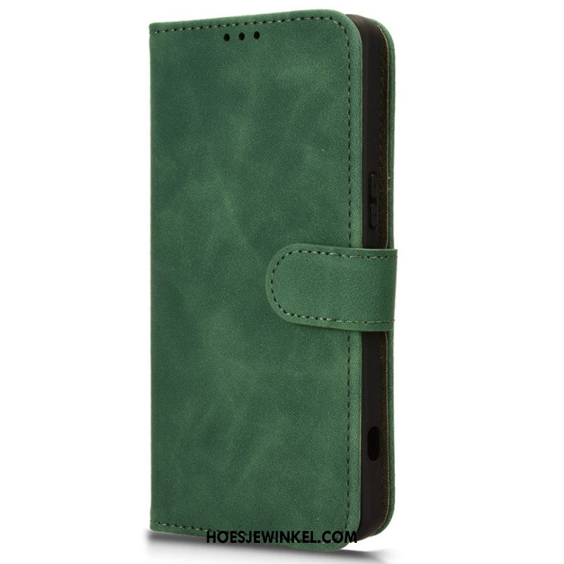 Leren Hoesje Sony Xperia 1 Vi Suède-effect