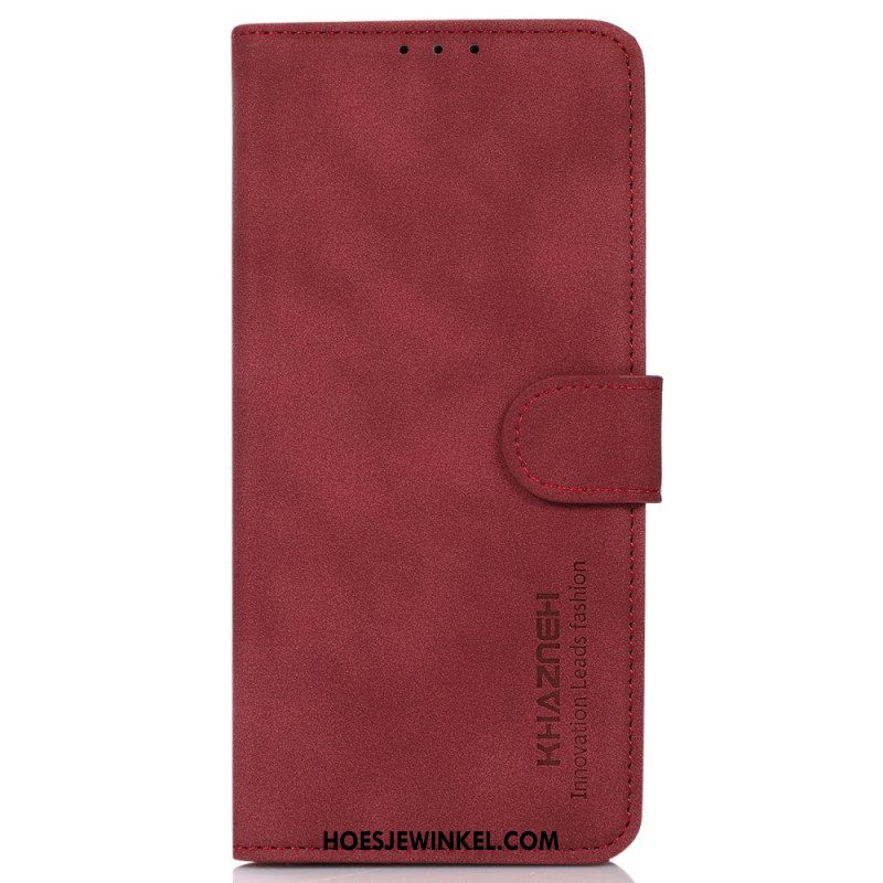 Leren Hoesje Voor Oppo Reno 12 5g Klassiek Khazneh