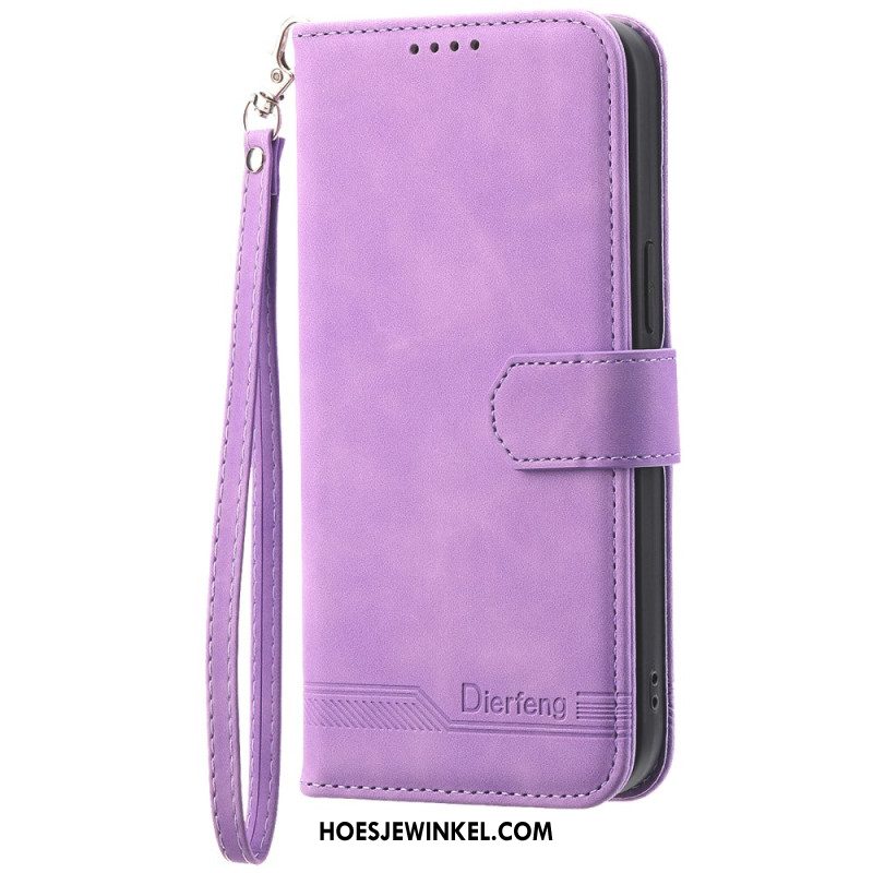 Leren Hoesje Voor Samsung Galaxy S24 Fe Dierfeng