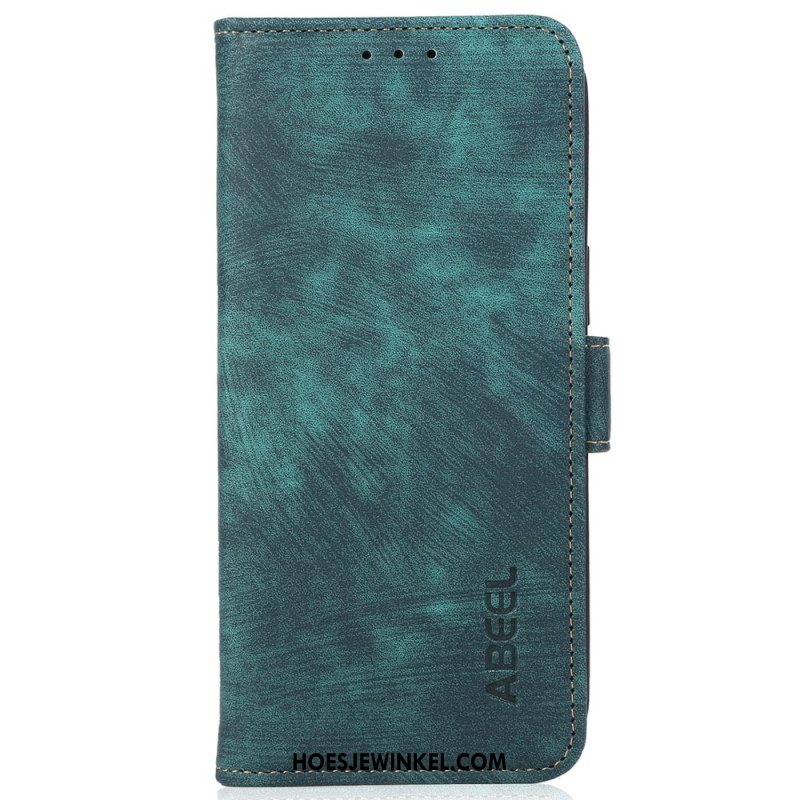 Leren Hoesje Voor Samsung Galaxy S24 Fe Retro Abeel