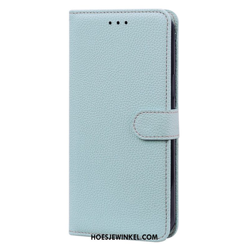 Leren Hoesje Voor Samsung Galaxy S24 Plus 5g Litchi-textuur