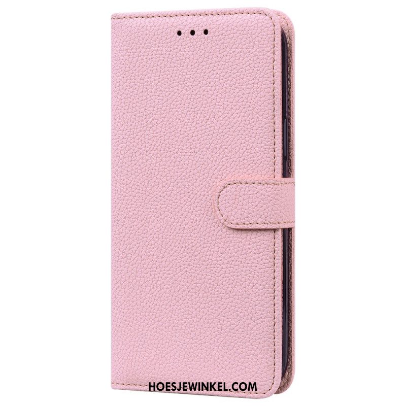 Leren Hoesje Voor Samsung Galaxy S24 Plus 5g Litchi-textuur