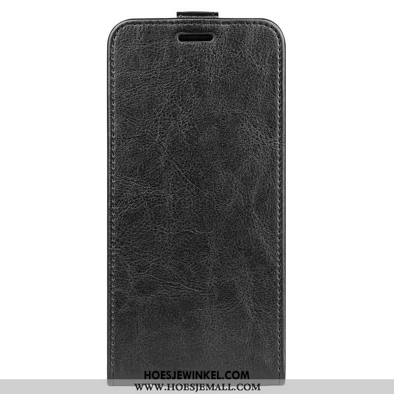 Leren Hoesje Voor Samsung Galaxy S24 Plus 5g Verticale Klep