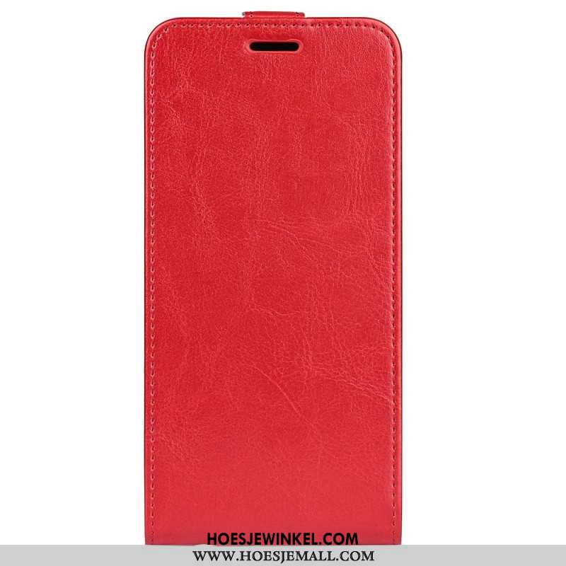 Leren Hoesje Voor Samsung Galaxy S24 Plus 5g Verticale Klep