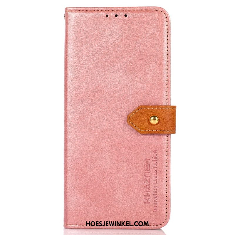 Leren Hoesje Voor Xiaomi 14 Pro Khazneh Riemsluiting