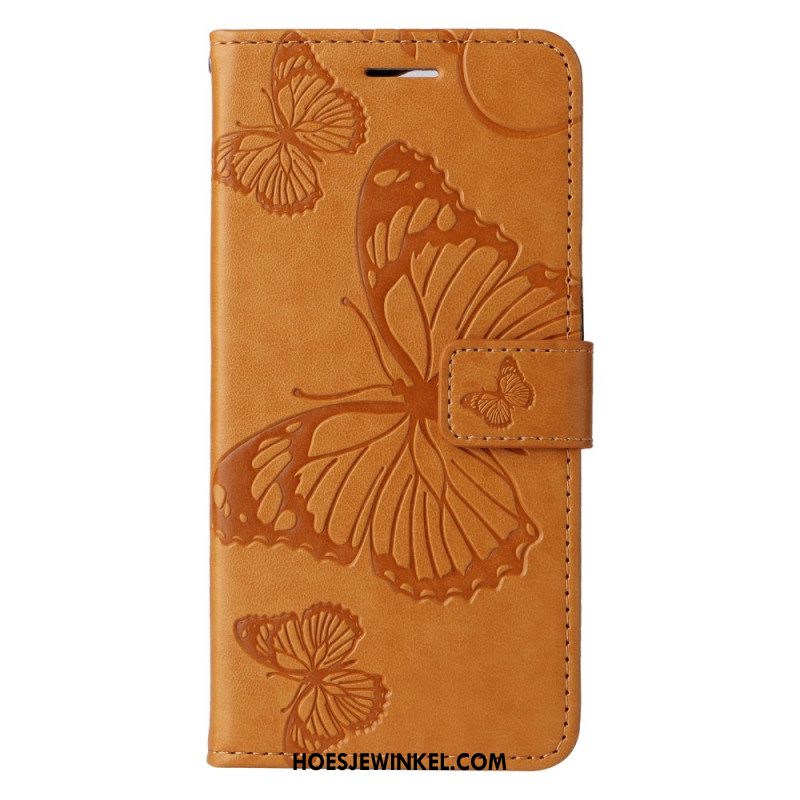 Leren Hoesje Voor Xiaomi 14t Pro Reuzevlinders