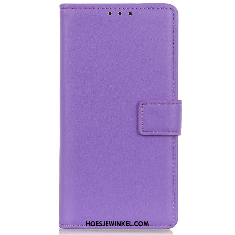 Leren Hoesje Voor Xiaomi Redmi Note 13 4g Imitatieleer