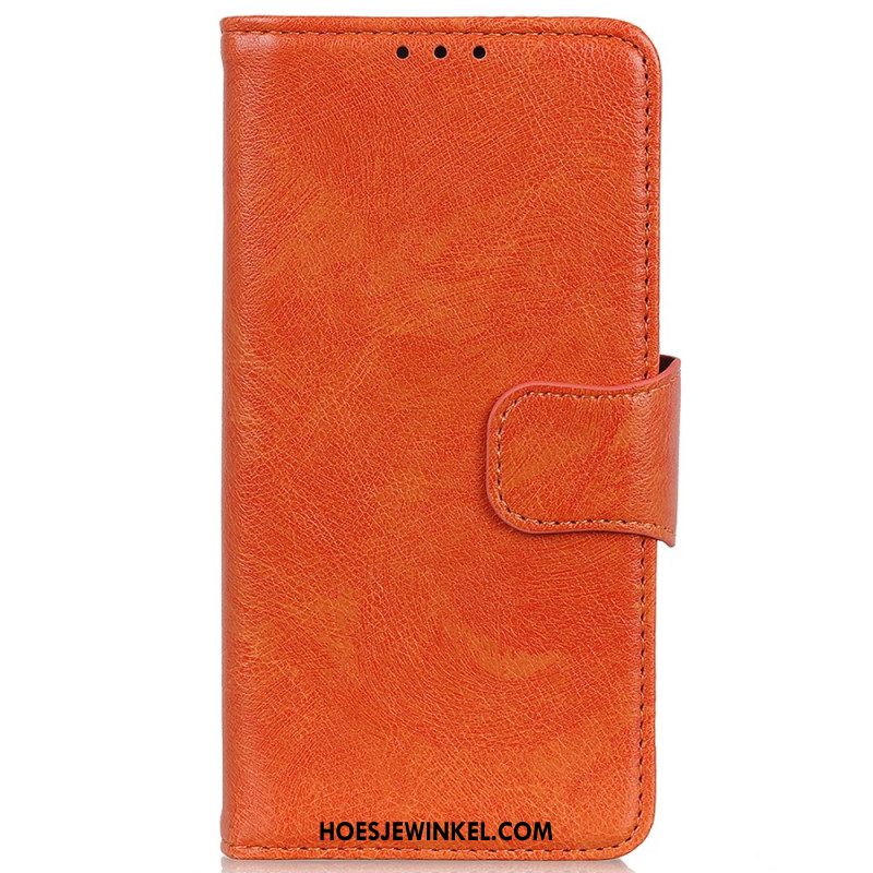 Leren Hoesje Voor Xiaomi Redmi Note 13 Pro 4g Splitnappaleer