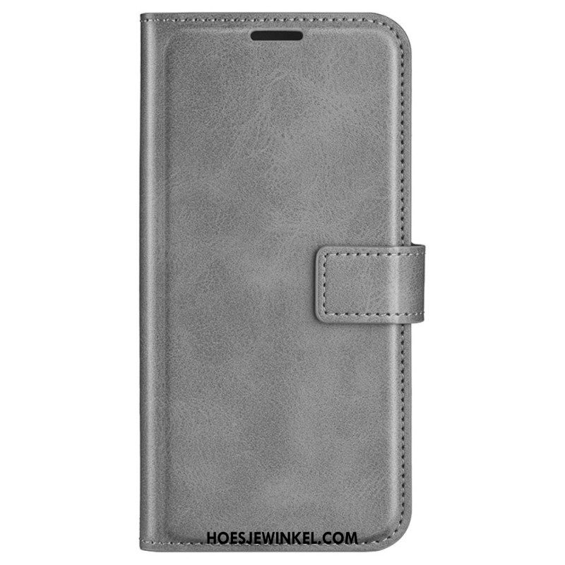 Leren Hoesje Voor iPhone 16 Pro Max Leerstijl