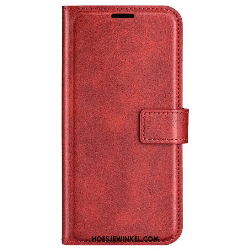 Leren Hoesje Voor iPhone 16 Pro Max Leerstijl