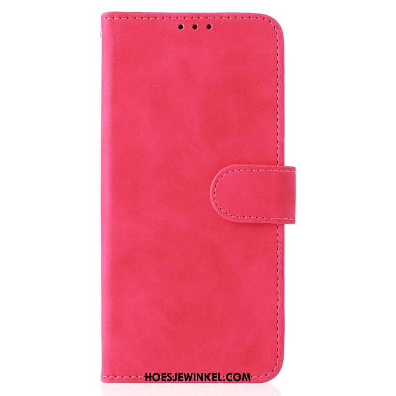 Leren Hoesje Xiaomi 14 Pro Suède-effect Bescherming Hoesje