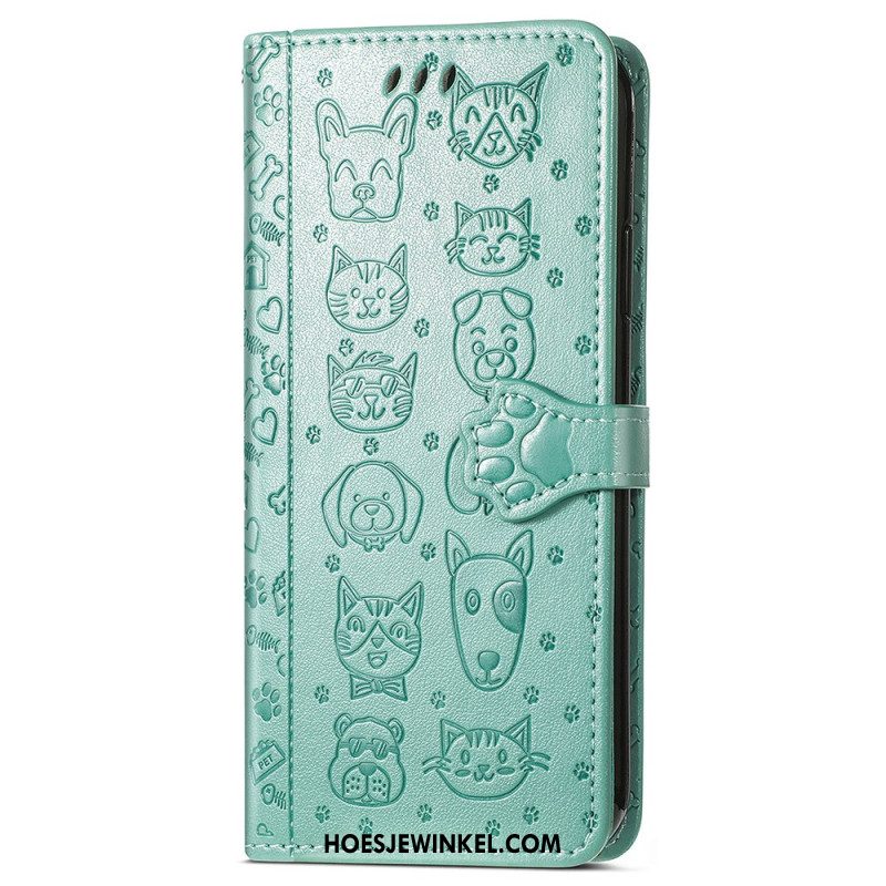 Leren Hoesje Xiaomi 14t Dieren