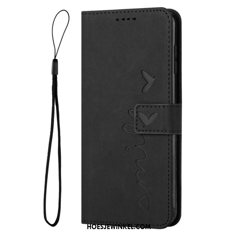 Leren Hoesje Xiaomi 14t Glimlach