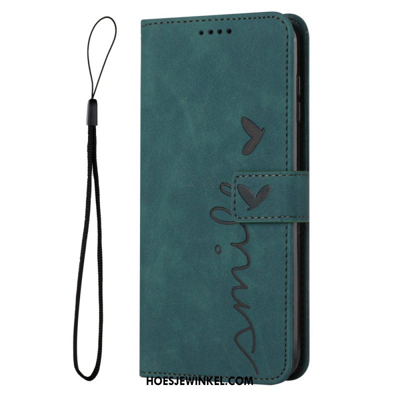 Leren Hoesje Xiaomi 14t Glimlach