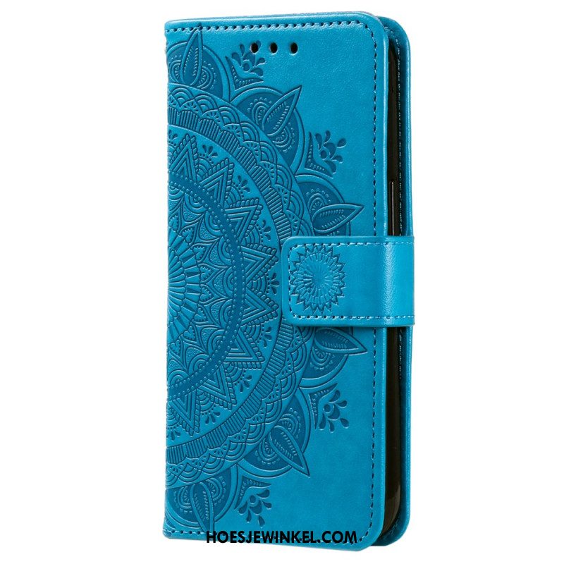 Leren Hoesje Xiaomi 14t Mandala Zon