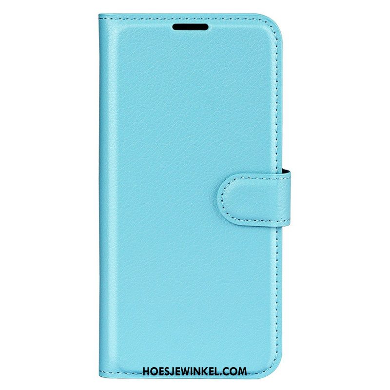 Leren Hoesje Xiaomi 14t Pro Litchi Kunstleer Bescherming Hoesje