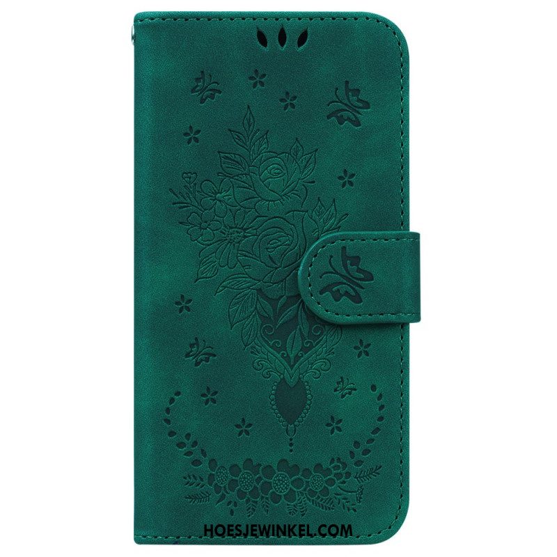 Leren Hoesje Xiaomi 14t Rozen