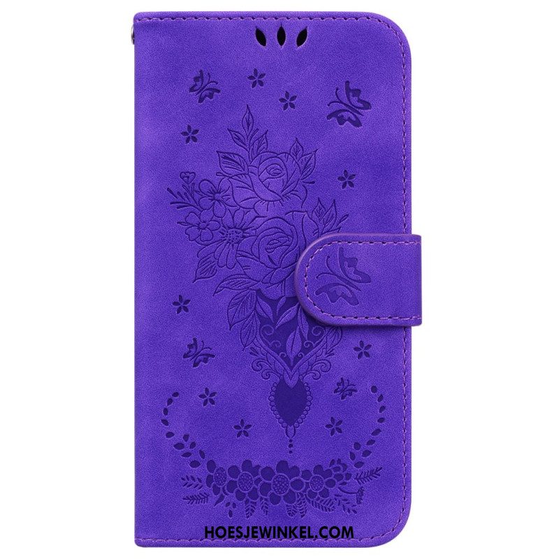 Leren Hoesje Xiaomi 14t Rozen