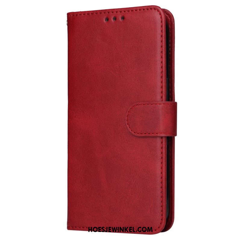 Leren Hoesje Xiaomi Redmi Note 13 5g Hoogwaardige Band Bescherming Hoesje