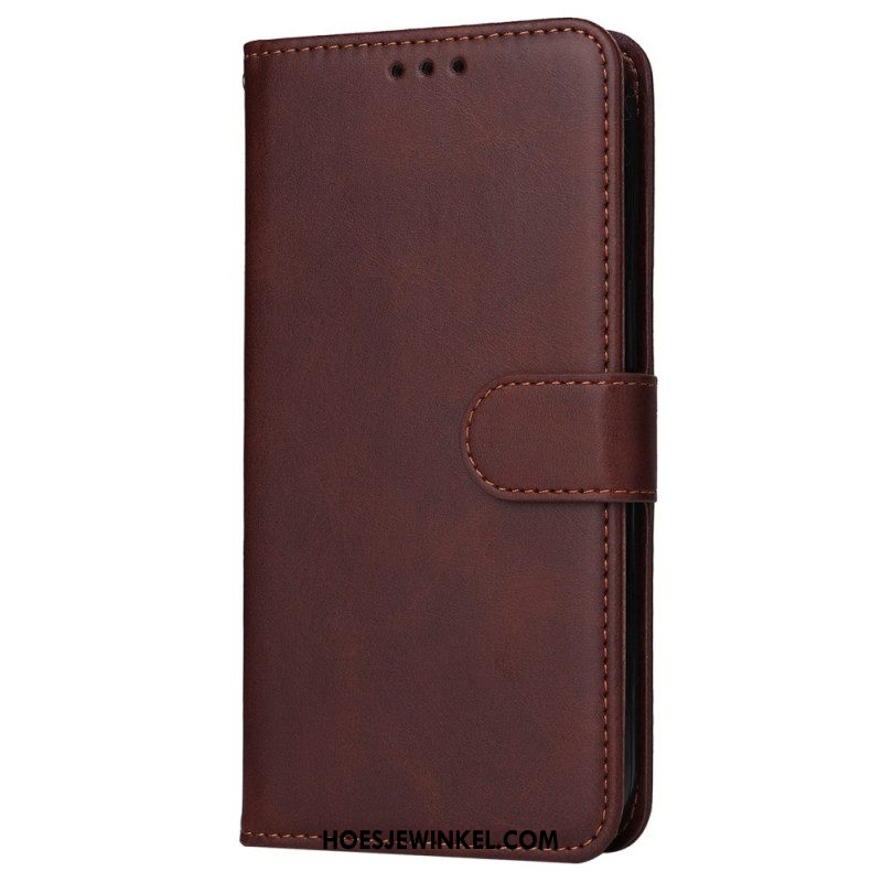 Leren Hoesje Xiaomi Redmi Note 13 5g Hoogwaardige Band Bescherming Hoesje