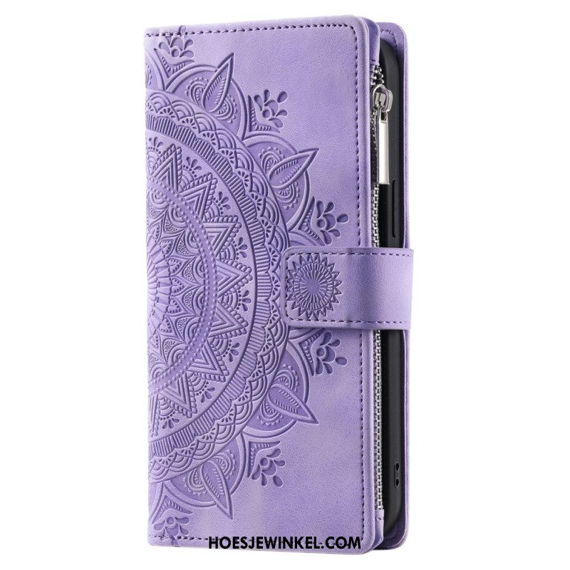 Leren Hoesje Xiaomi Redmi Note 13 5g Portemonnee Met Leren Effect En Riem