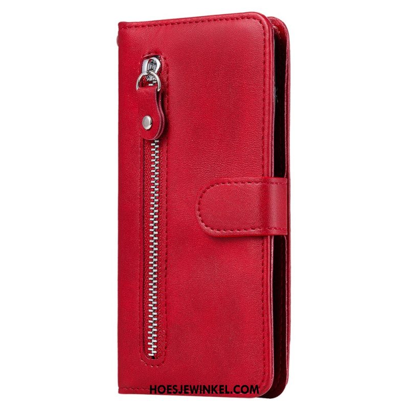 Leren Hoesje Xiaomi Redmi Note 13 Pro 4g Portemonnee Vooraan Bescherming Hoesje