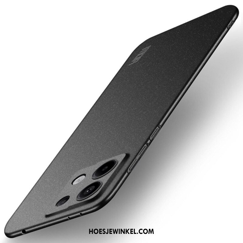 Leren Hoesje Xiaomi Redmi Note 13 Pro 4g Schild Mat Mofi