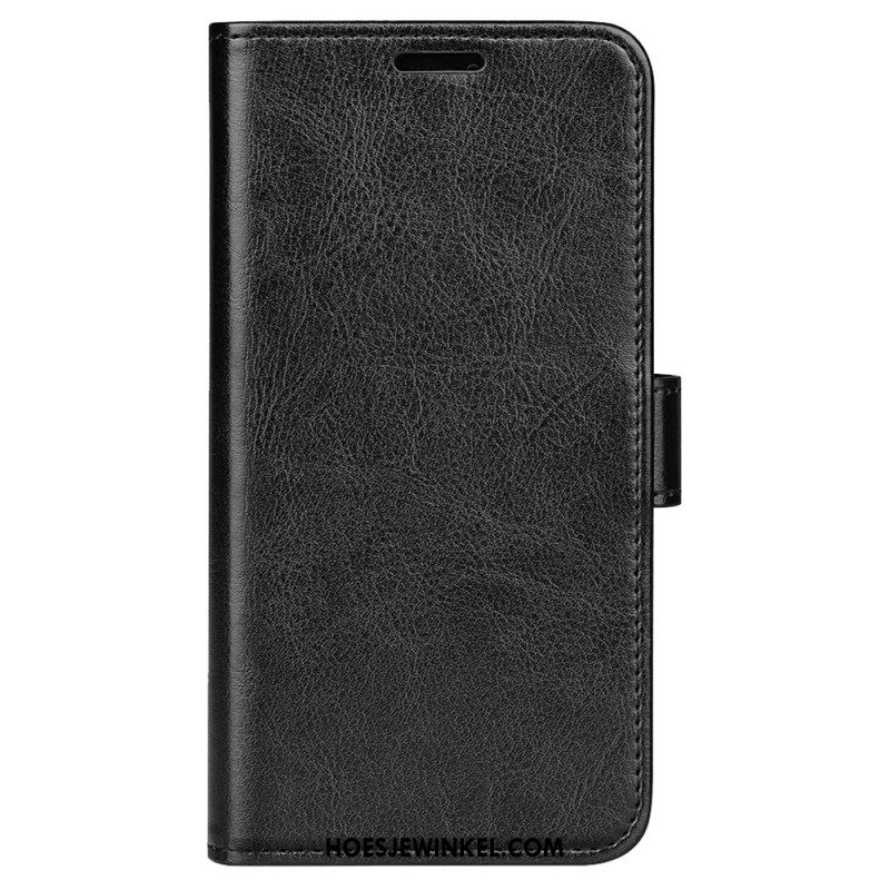 Leren Hoesje Xiaomi Redmi Note 13 Pro 4g Vintage Lederen Stijl Bescherming Hoesje