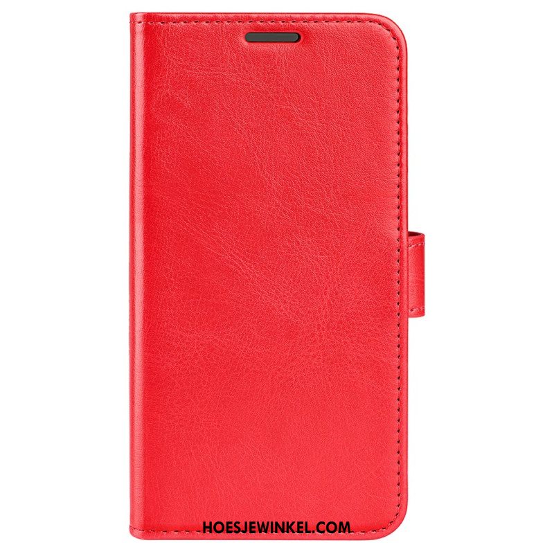 Leren Hoesje Xiaomi Redmi Note 13 Pro 4g Vintage Lederen Stijl Bescherming Hoesje