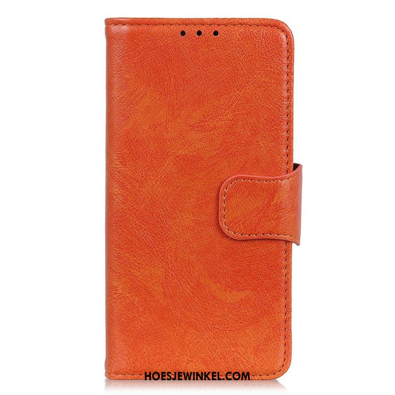 Leren Hoesje Xiaomi Redmi Note 13 Pro 5g Splitnappaleer